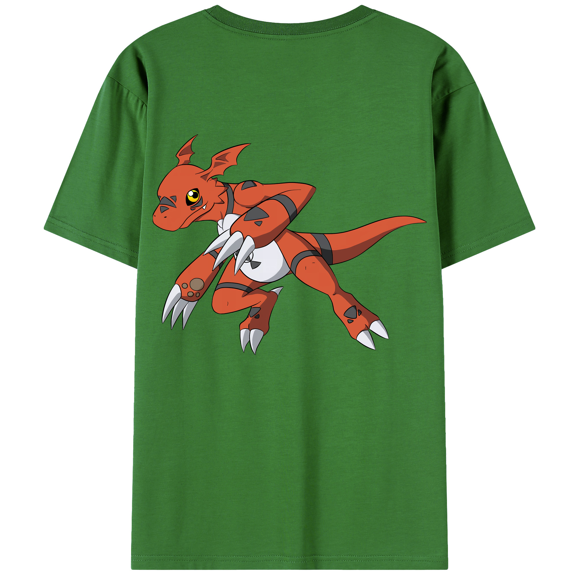 （画像用） Digimon デジタルモンスター/デジモン レディース半袖Tシャツ(バックプリント)